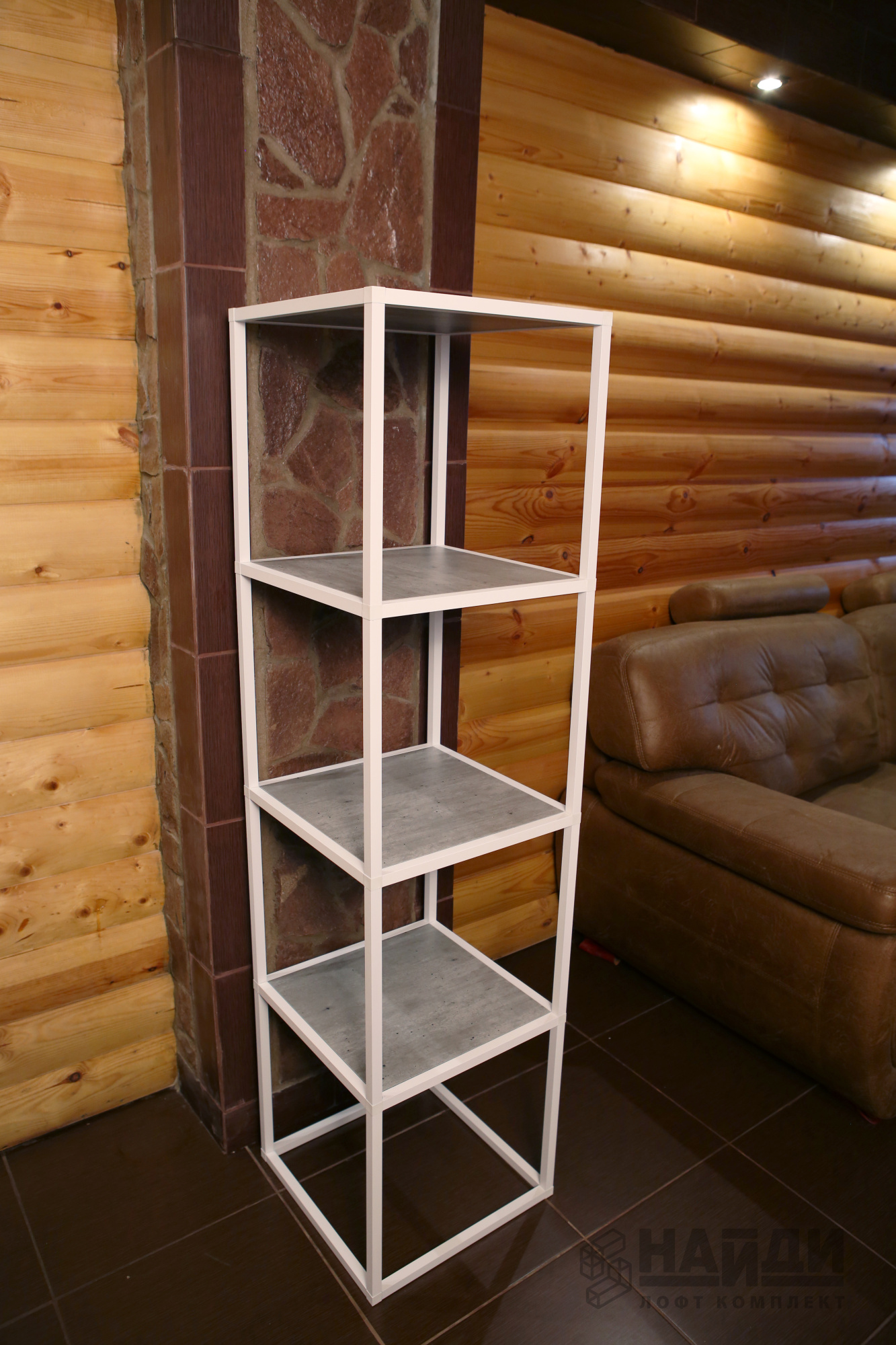 Стеллаж 4,400*400*1546 (ЛДСП)