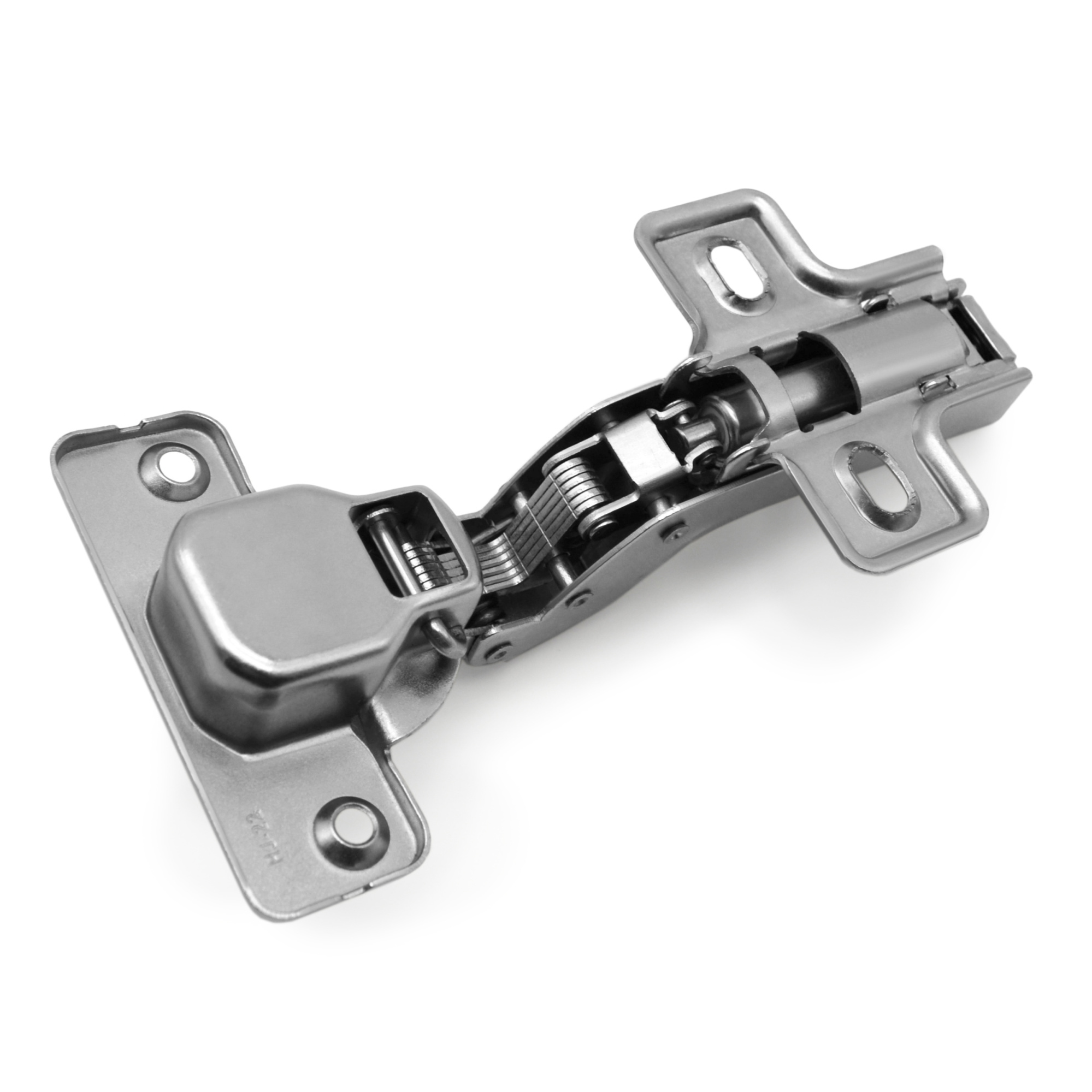 Петля меб. вкладная с доводчиком  Clip-on (100) ( Cоллер) 126-069