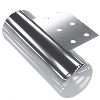 Опора декор. метал.40*43 хром